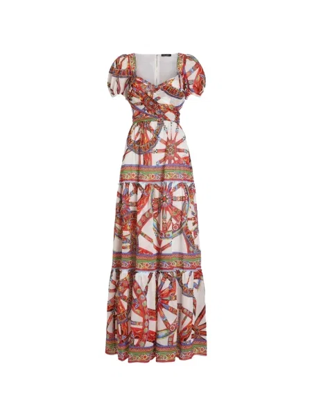 Lung rochie Dolce & Gabbana cu imagine negru