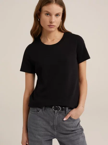 WE Fashion Tricou negru