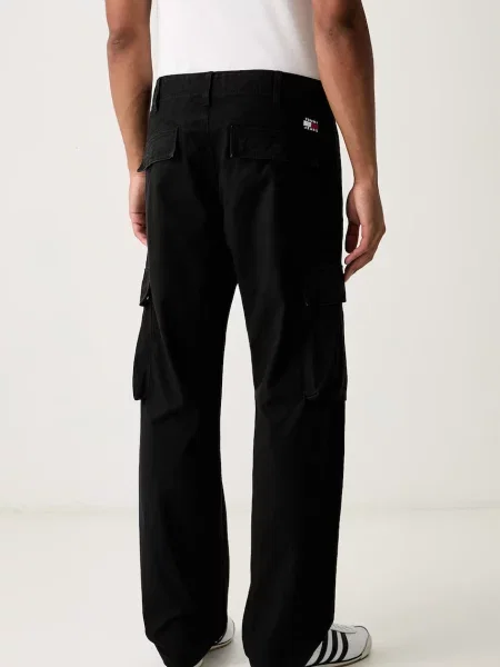 Tommy Jeans spodnie cargo czarne