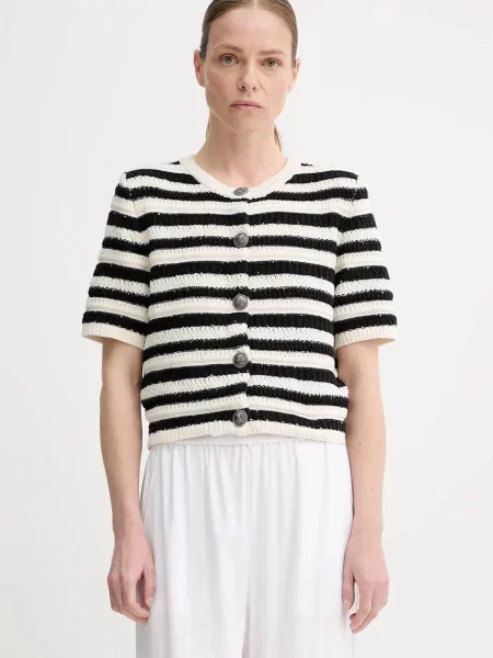 Gestuz cardigan călduros negru