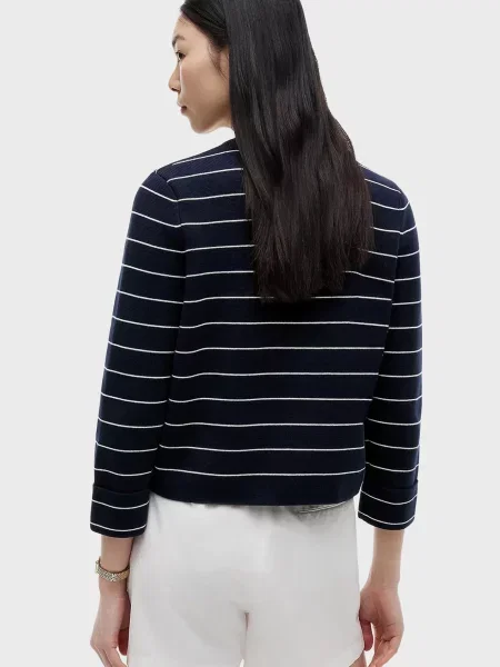 У смужку кардиган Tommy Hilfiger синій