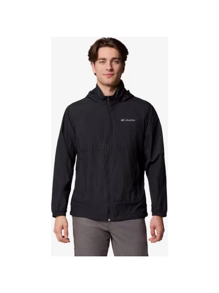 Kurtka Columbia Loop Basin Windbreaker z kapturem L czarna