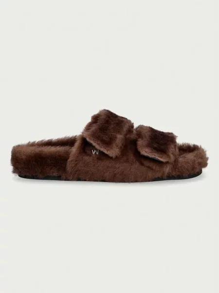Weekend Max Mara șlapi pentru femei maro
