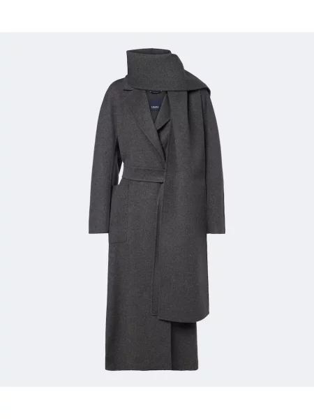 Palton 's Max Mara de lână plic gri
