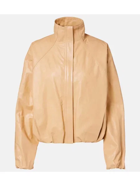 Geanta de piele Alaïa bej