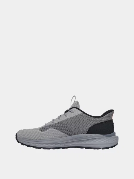 Кожаные кроссовки Skechers серые