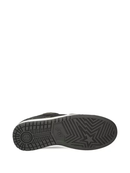 Sneakers A Bathing Ape® σουέντ πράσινο