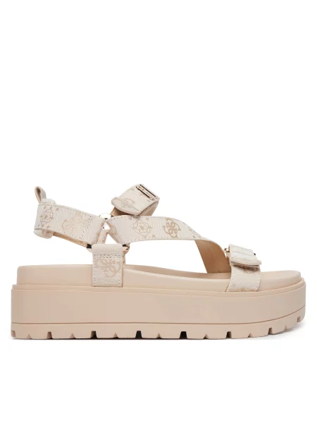 Босоніжки Guess FLJFTT бежевий