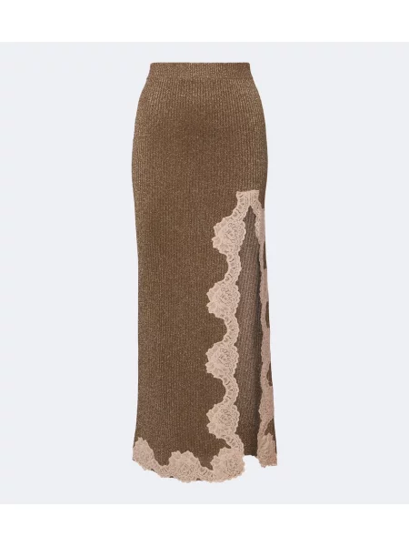 Fustă midi Valentino tricotate