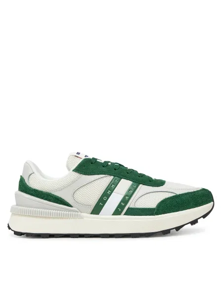 Sportcipők Tommy Jeans Tjm Technical Runner Ess zöld