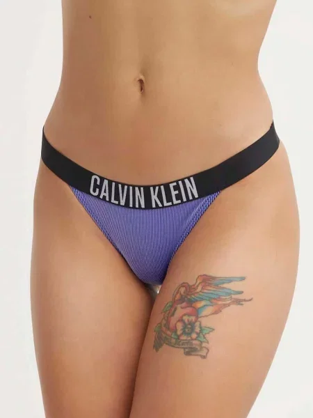 Calvin Klein brazyliany kąpielowe niebieski