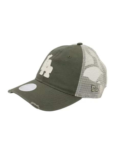 NEW ERA Čiapka WMNS TRUCKER LOSDOD sivá / olivová biela