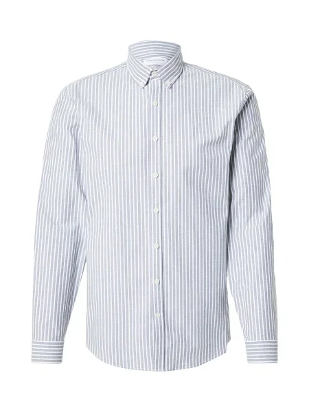 Lindbergh Košile kouřově modrá bílá