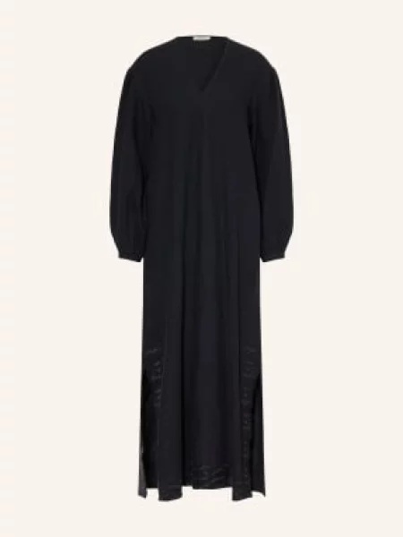 By Malene Birger Lněné Šaty Louise tmavě modrá