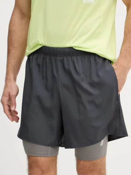Hummel sportovní šortky šedé