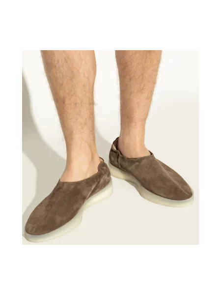 Sneakersy Fear Of God skórzane brązowe