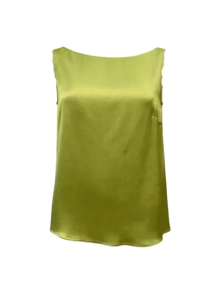 Top Maliparmi z dekoltem w serek zielony