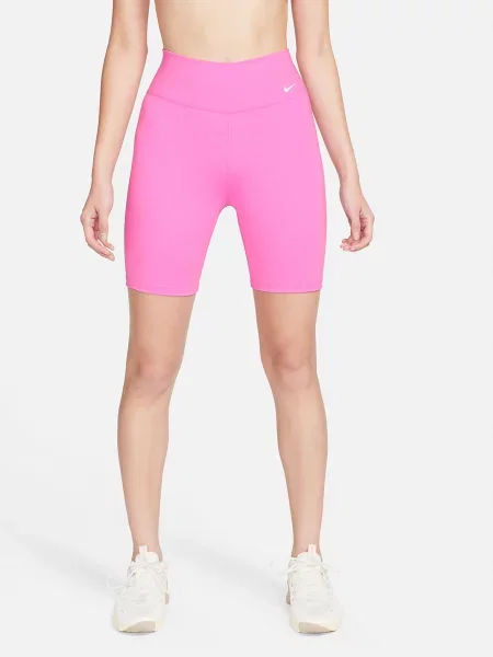 NIKE Велосипедки Поліестер/спандекс рожевий