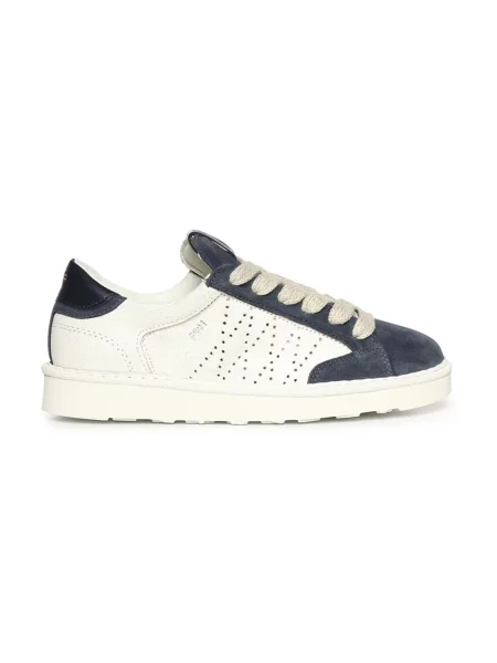 Sneakersy Panchic zamszowe białe