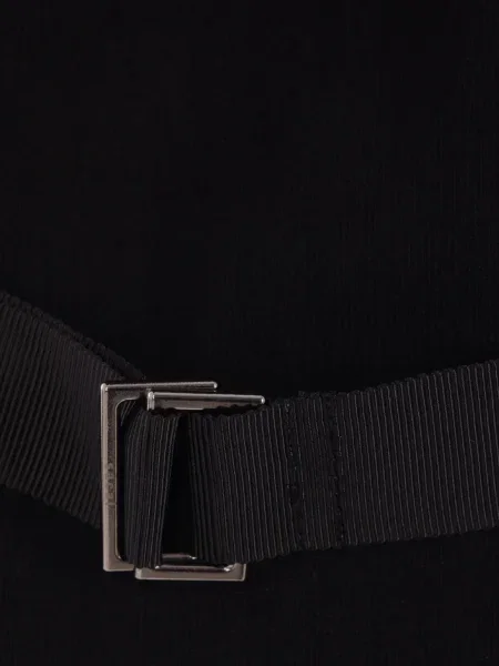 Bluză Sacai drapată negru