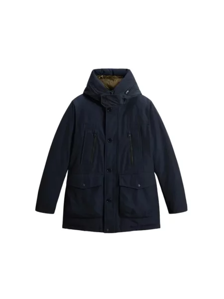 Parka Woolrich niebieska