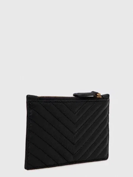 Шкіряний гаманець Pinko чорний