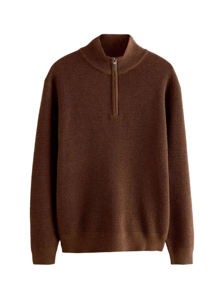 Next Svetr tmavě hnědá