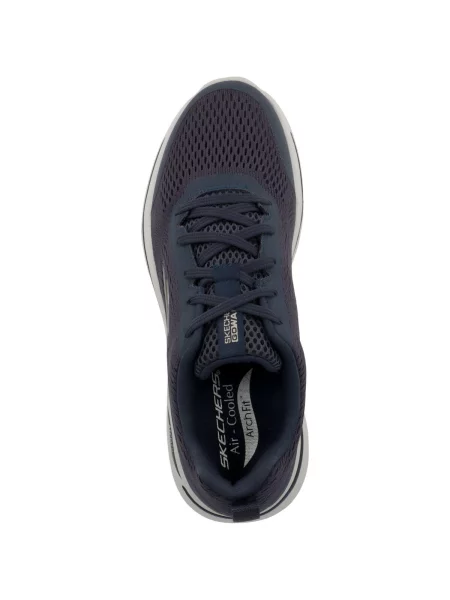 Sneakersy Skechers GO WALK ARCH FIT IDYLLIC niebieskie