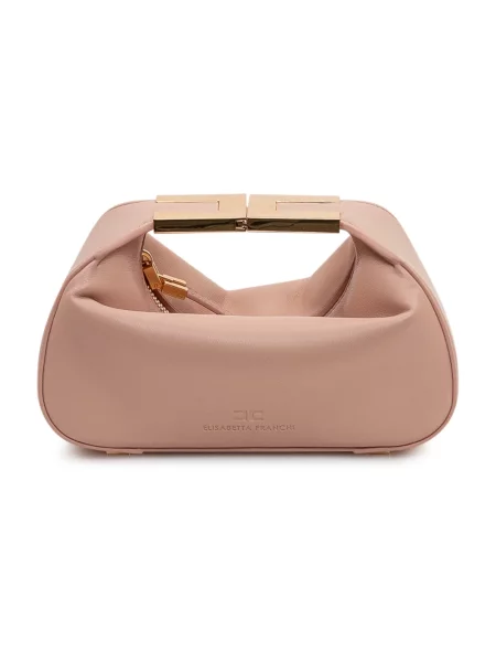Torebka hobo Elisabetta Franchi beżowa