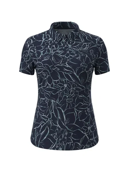 Polo Under Armour cu imagine albastru