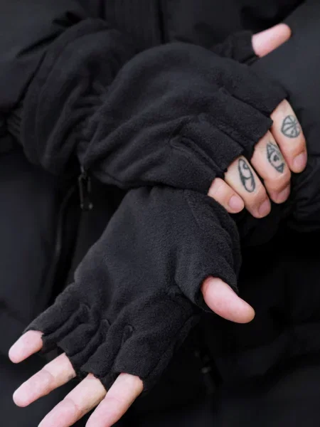 Перчатки Without черные