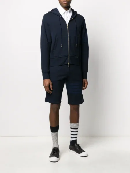 Hanorac cu glugă Thom Browne albastru