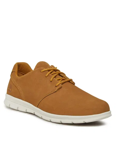 Nizki čevlji Timberland Graydon Oxford Basic Wheat Nubuck rjava