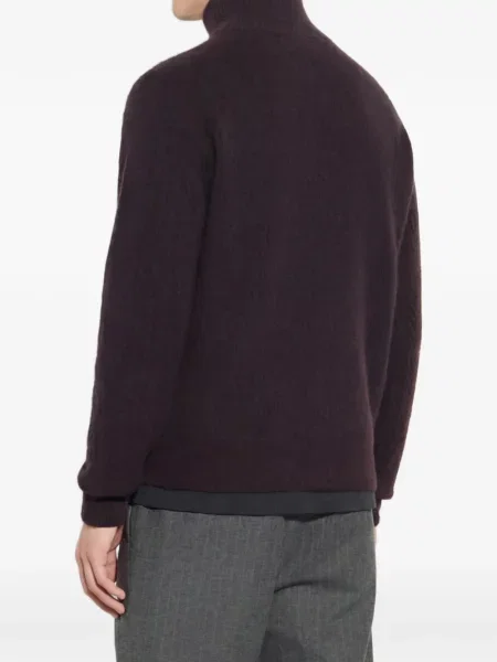 Cardigan Paolo Pecora tricotate violet