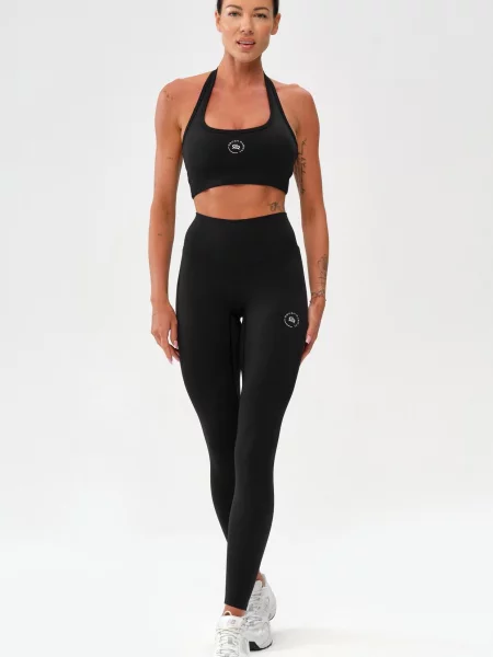 Legginsy sportowe fitness Rough Radical Zoya Push-up czarny