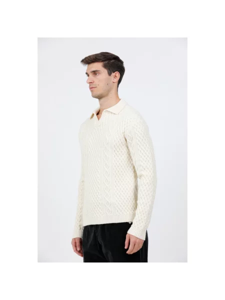 Sweter Irish Crone biały