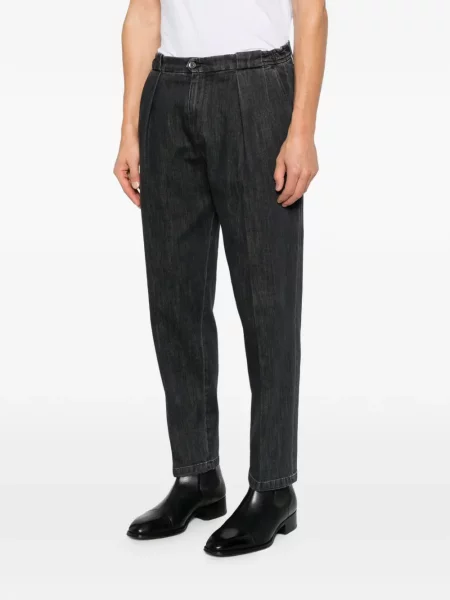 Pantaloni Briglia 1949 conici negru