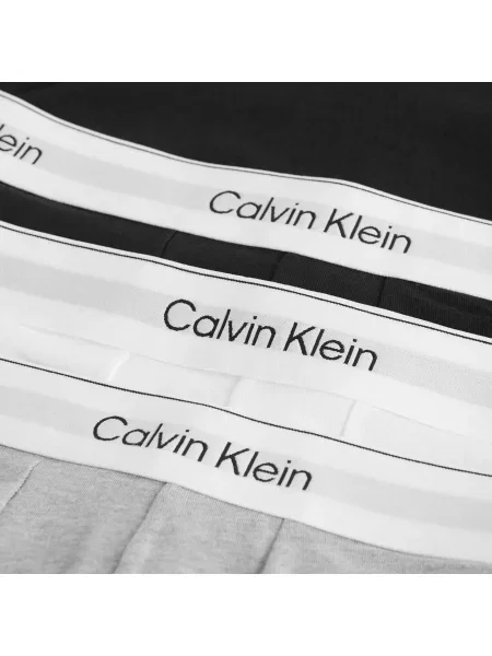 Obcisłe bokserki z elastycznym paskiem z logo w zestawie 3 szt. Calvin Klein Underwear białe