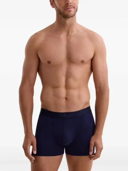 Boxeri Aubade cu model floral cu imagine albastru