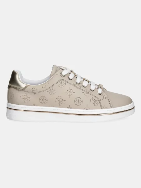 Sneakersy Guess skórzane beżowe