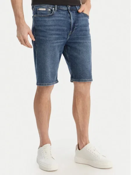Calvin Klein Jeans Дънкови шорти син