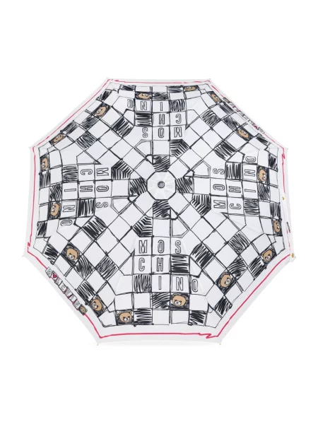 Parasol Moschino biały