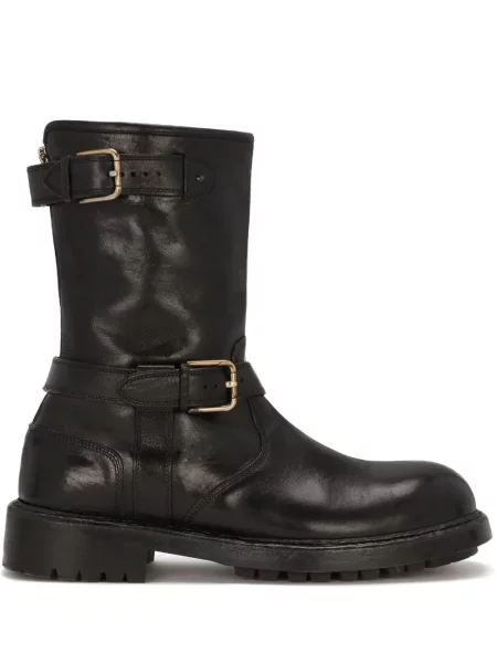 Botine Dolce & Gabbana din piele negru