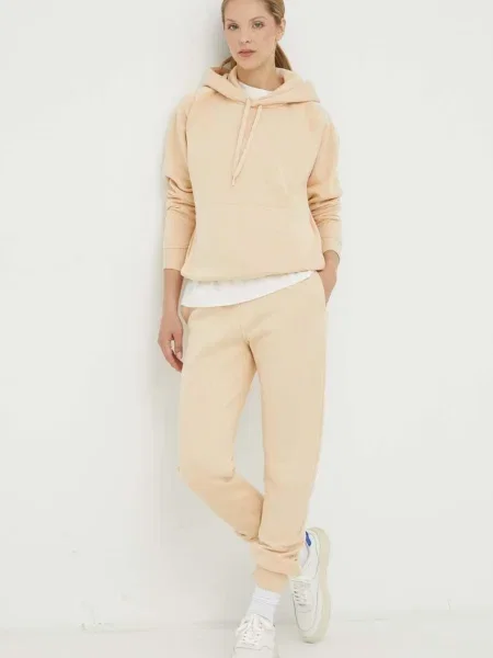 G-Star spodnie dresowe Premium core żółte