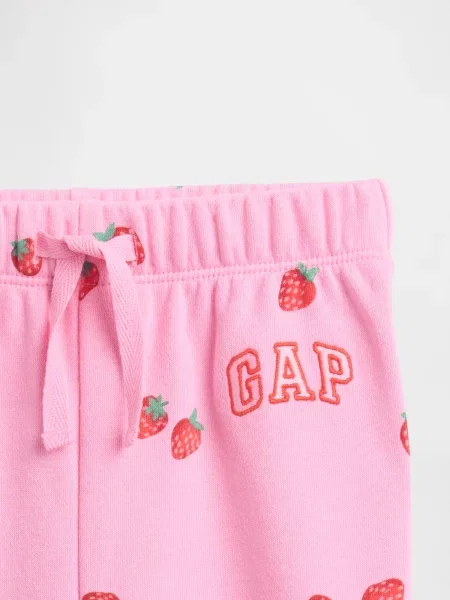 Pantaloni sport copii Gap roz