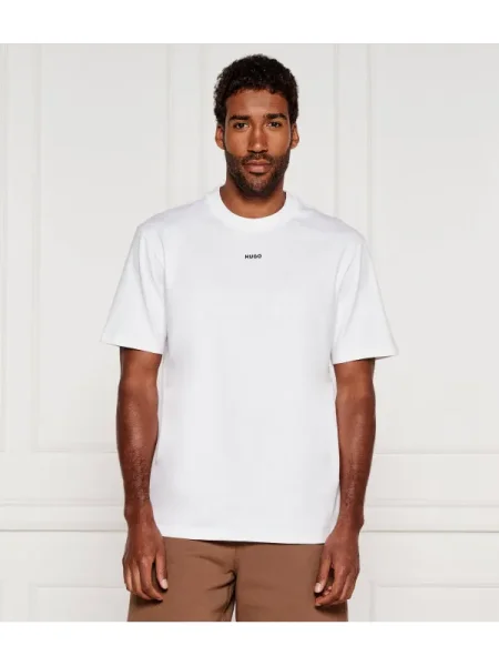 HUGO Tricou Dapolino | Regular Fit alb
