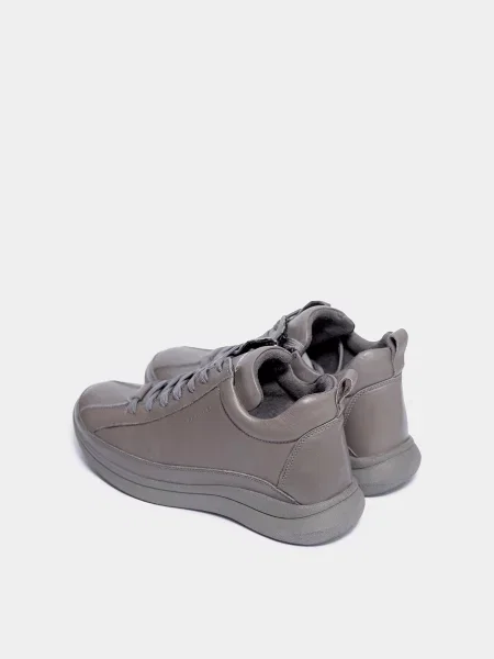 Кожаные ботинки Forelli серые