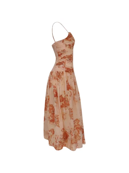 Rochie midi Zimmermann fără bretele
