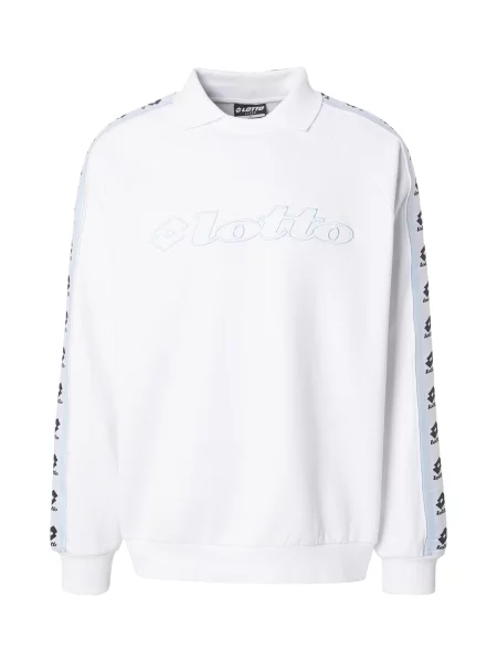 LOTTO Mikina pastelovo modrá / čierna biela