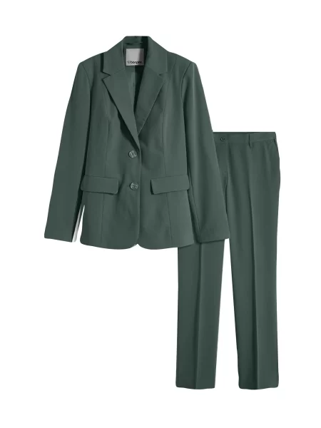 Bonprix Costum cu pantaloni verde
